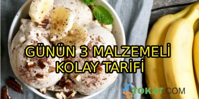 Günün Tarifi; Üç Malzemeli Kolay Dondurma