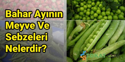 Bahar Ayının Meyve Ve Sebzeleri Nelerdir?