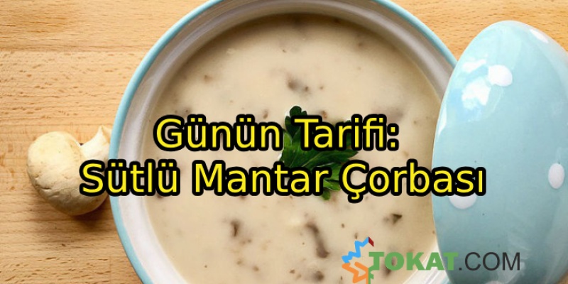 Günün Tarifi: Sütlü Mantar Çorbası