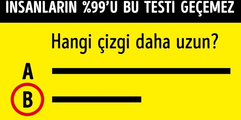 BEYİN GÜCÜNÜZÜ TEST EDEN 7 BİLMECE